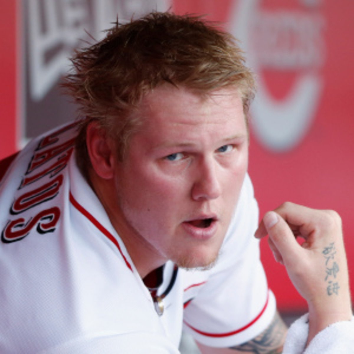 Mat Latos avoids arbitration hearing, agrees to $11.5 deal with Reds. (Joe Robbins/Getty Images)