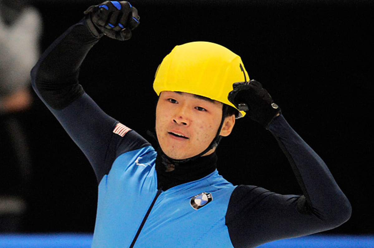 Cho received a two-year suspension after admitting he tampered with the skates of a Canadian rival.