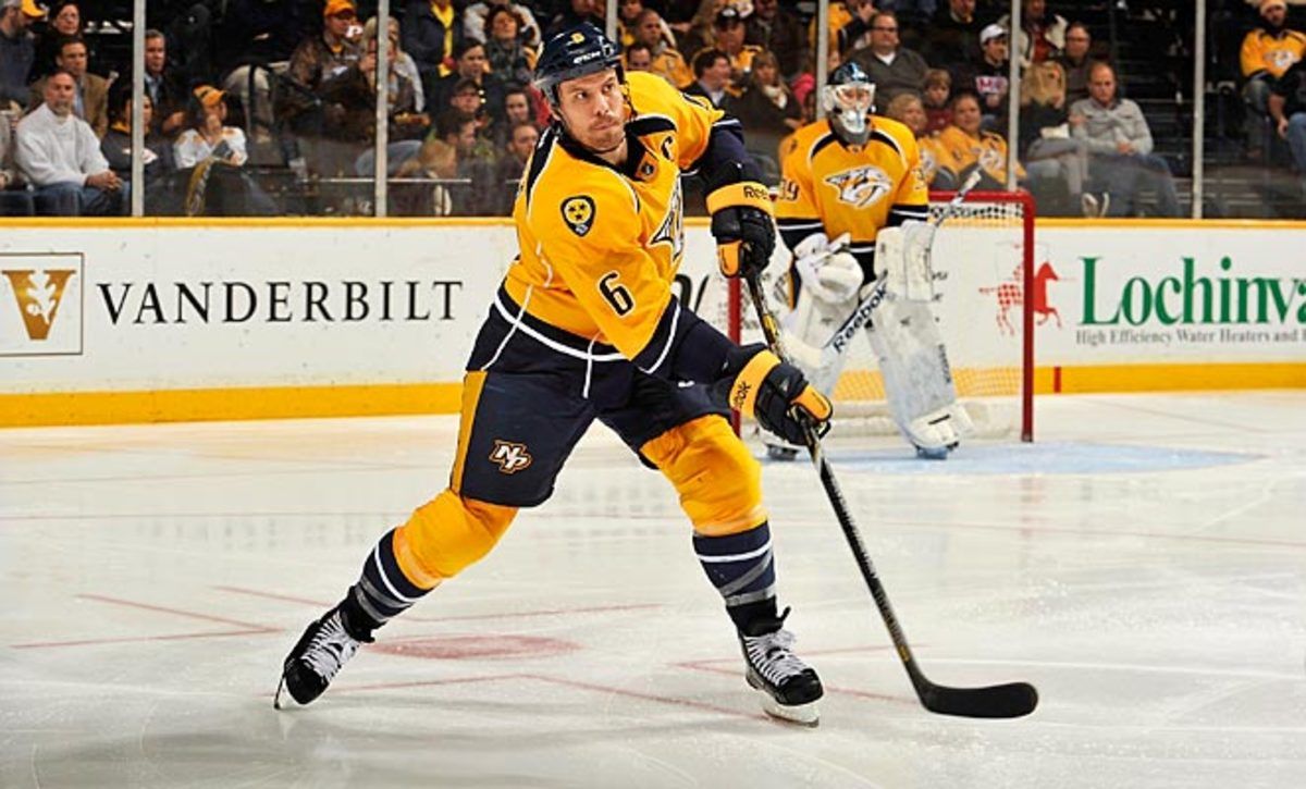 Shea Weber will be day-to-day after taking a puck to the face on Thursday.