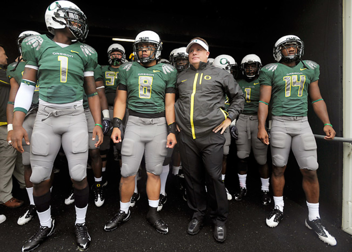The NCAA punished former Oregon coach Chip Kelly, but not the players who didn't do anything wrong.