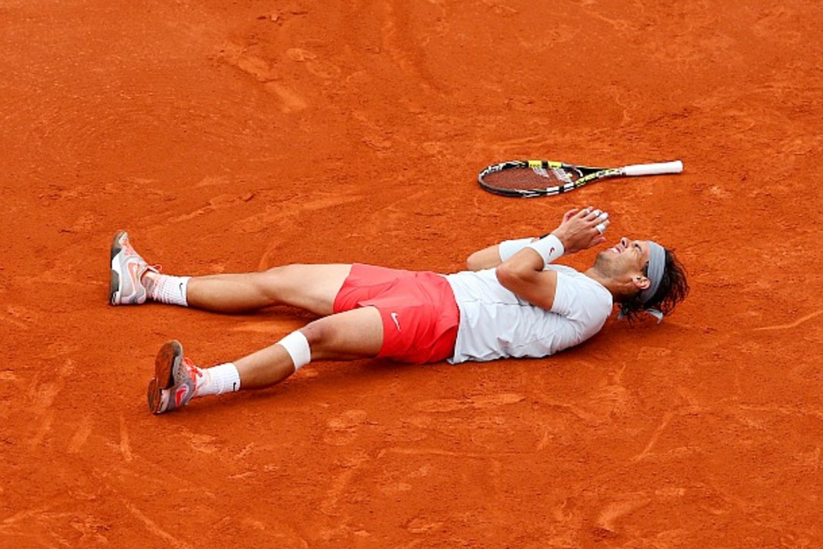Rafael Nadal is No. 3 on the all-time Slam list at just 27 years old. (Julian Finney/Getty Images)