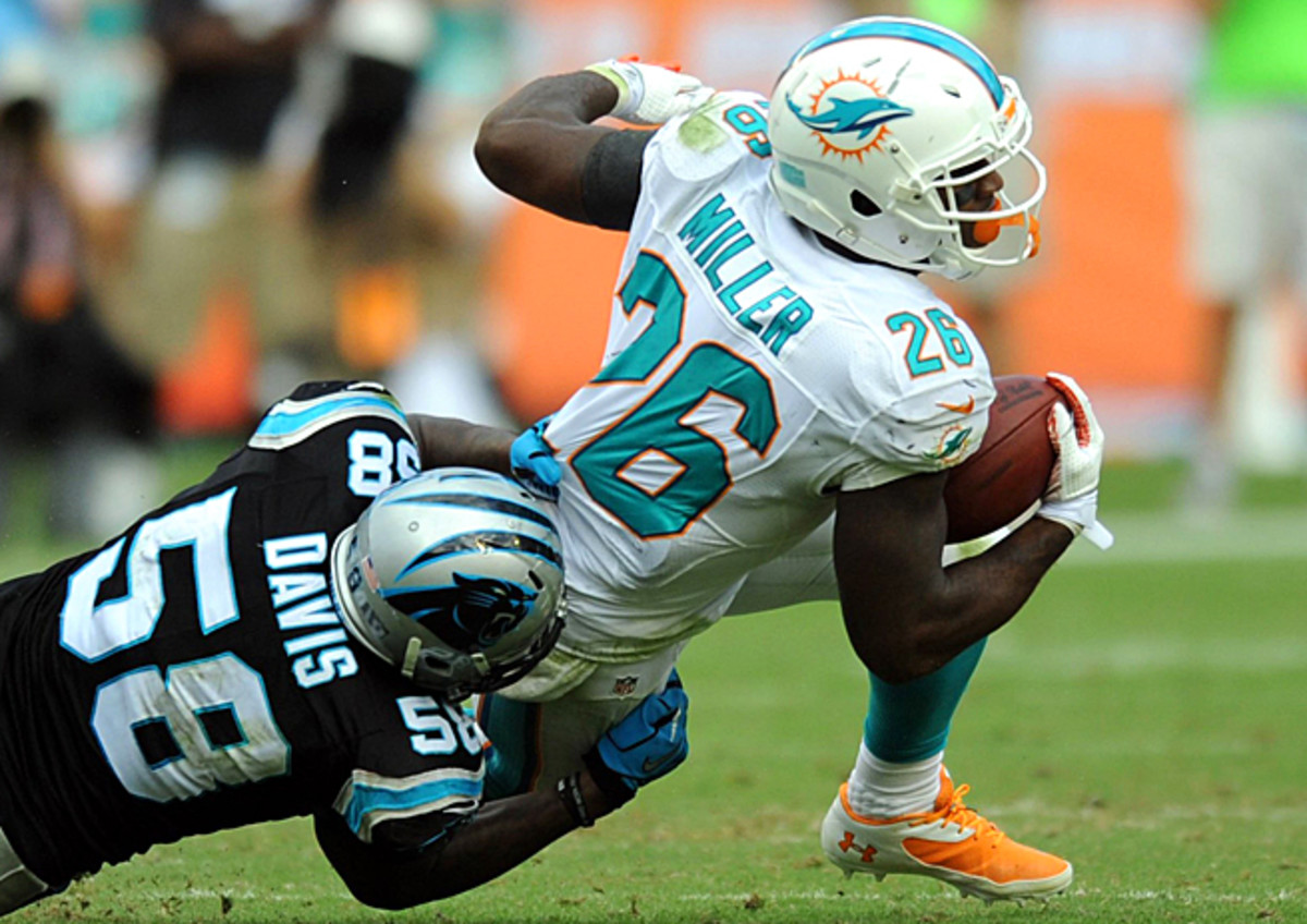 Lamar Miller has an opportunity for a big game against the Jets with Daniel Thomas injured.