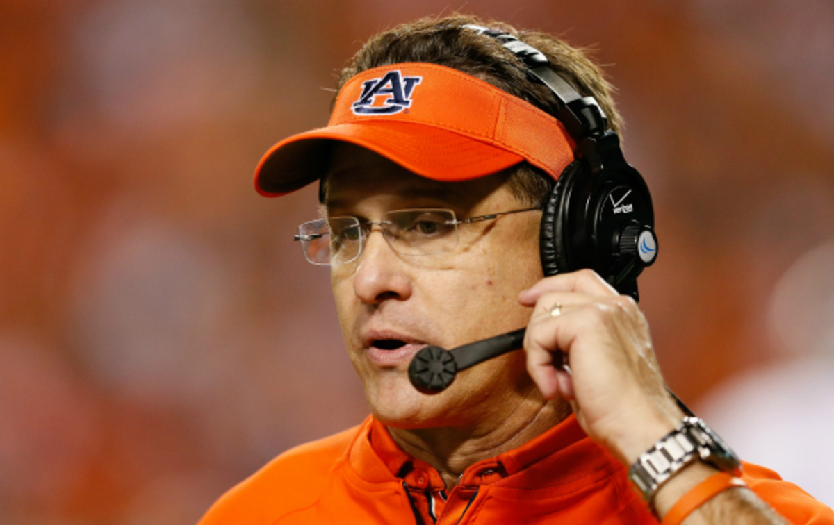 Gus Malzahn has lead the Auburn Tigers to 11-1 record this season. (Kevin C. Cox/ Getty Images)