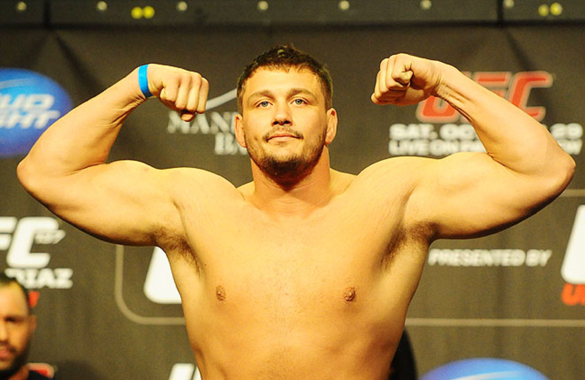 Matt Mitrione appeared to get his career back on track just two days before making offensive comments. 