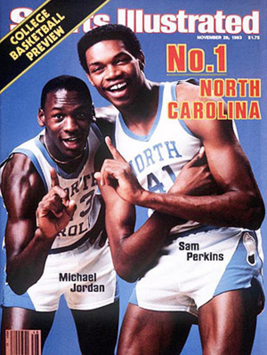 Michael Jordan appears on the cover of Sports Illustrated