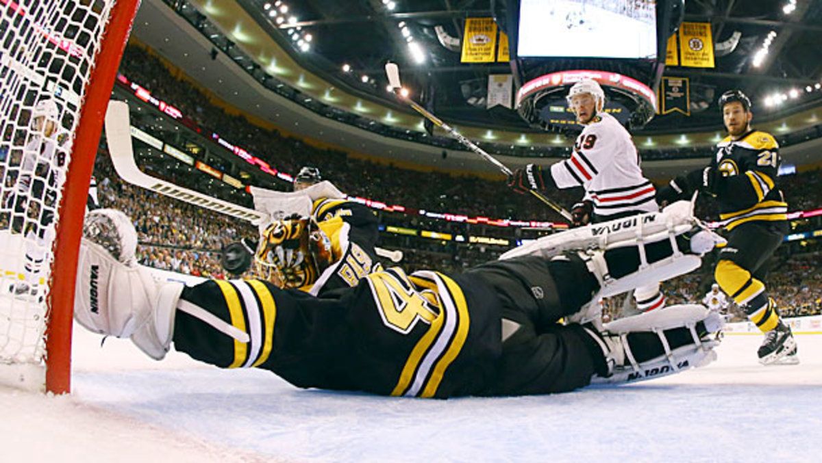 Tuukka Rask in Stanley Cup Final Game 4