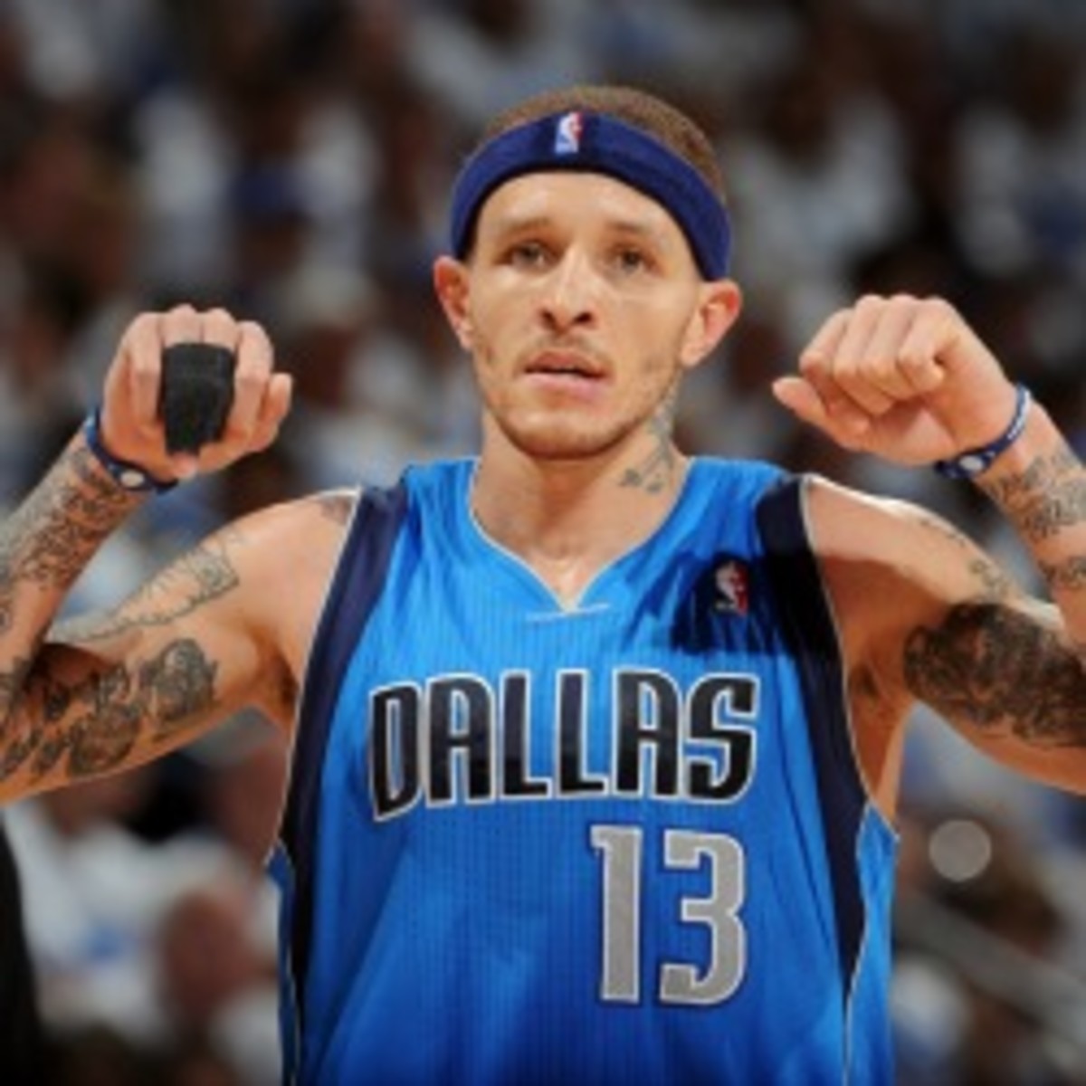 Former Mavericks guard Delonte West signed a contract with the D-League Texas Legends on Jan. 25. (Garrett Ellwood/Getty Images)
