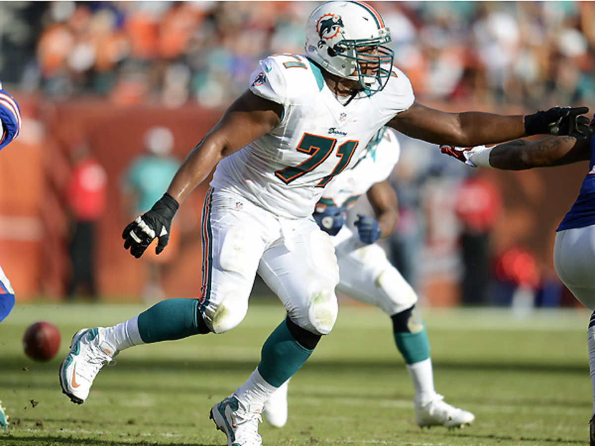 The Dolphins did not reveal how long Jonathan Martin will be away from the team. 