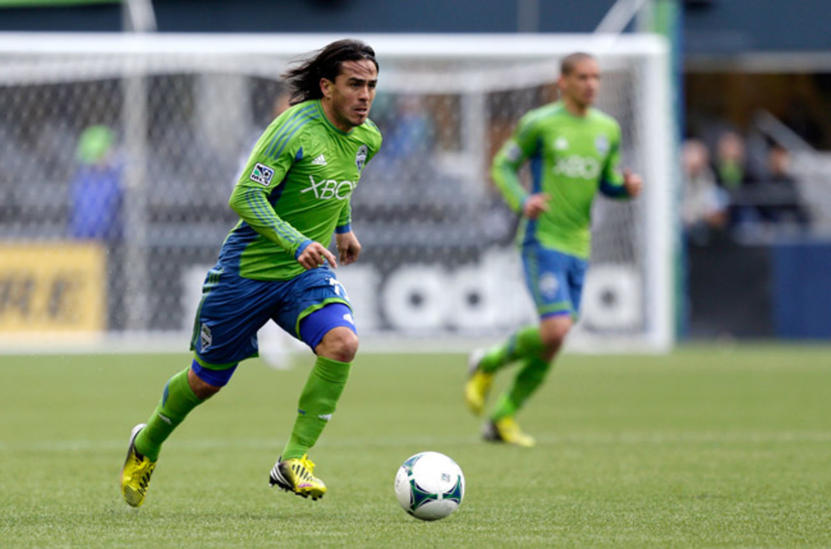 Seattle's Mauro Rosales has scored three goals and recorded six assists this season. 