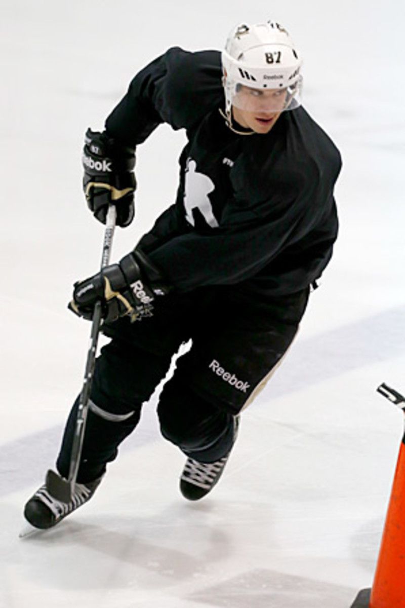 When not taking an active role with the NHLPA during CBA talks, Sidney Crosby has been working to stay in playing shape.