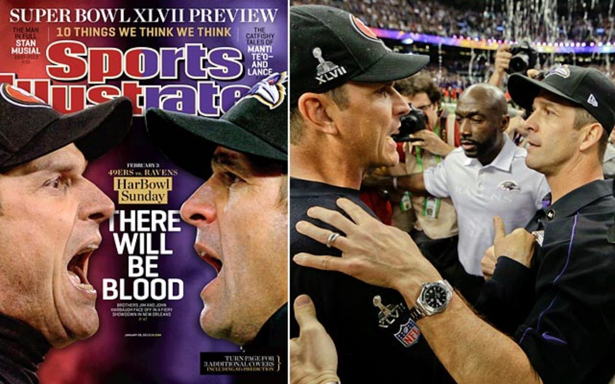 Jim and John Harbaugh