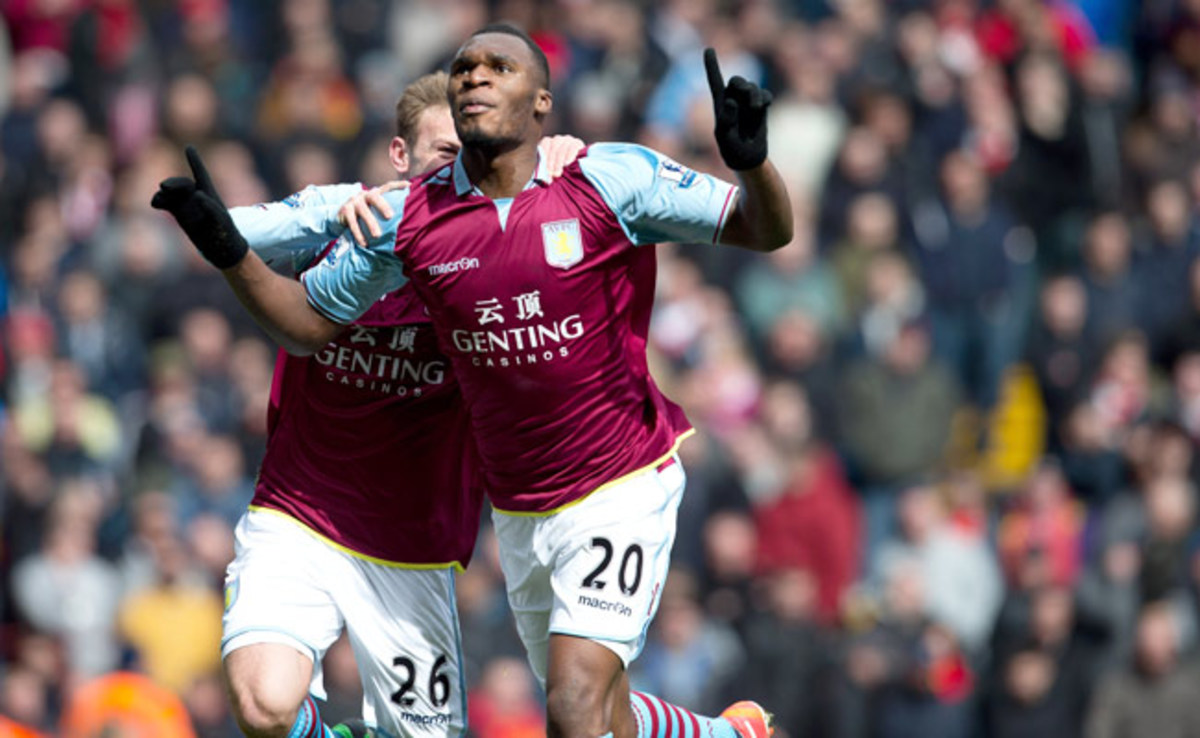 Despite rumors of a move to Tottenham, star striker Christian Benteke is returning to Aston Villa.