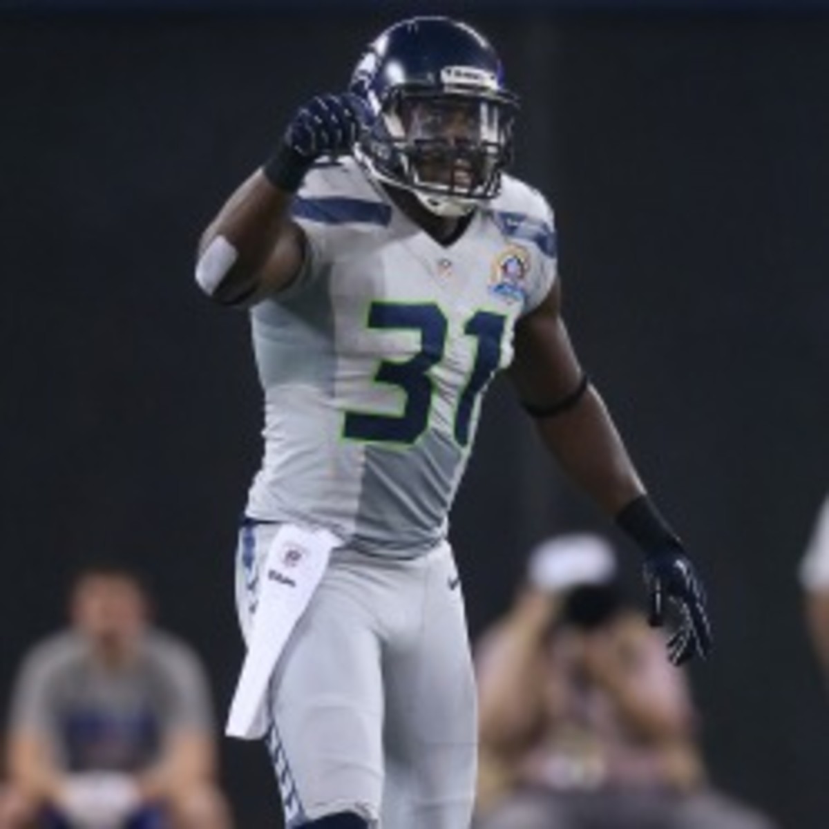 Seahawks safety Kam Chancellor received a $35 million contract extension. (Tom Szczerbowski/Getty Images)