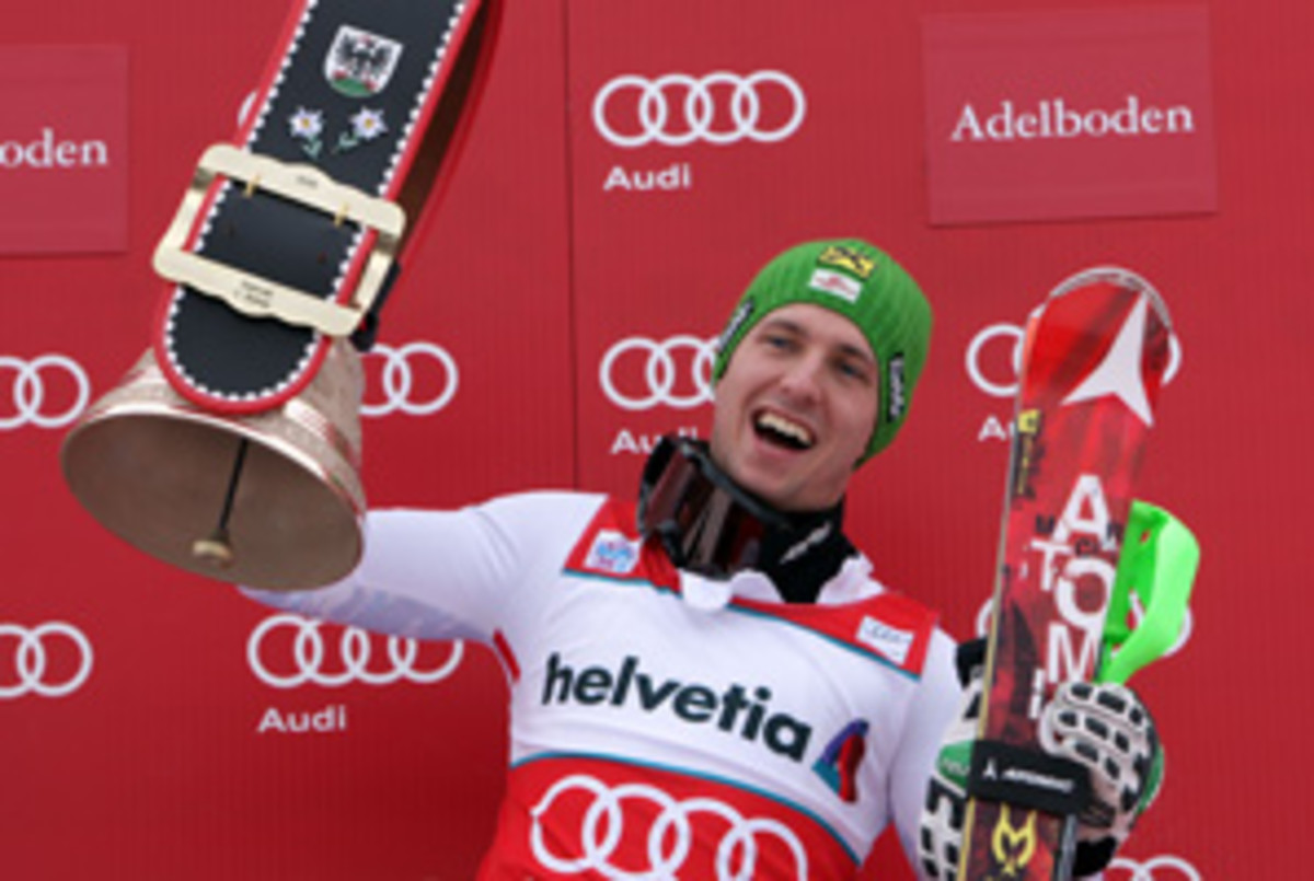 Marcel Hirscher, the overall World Cup leader, has won three slaloms this season.