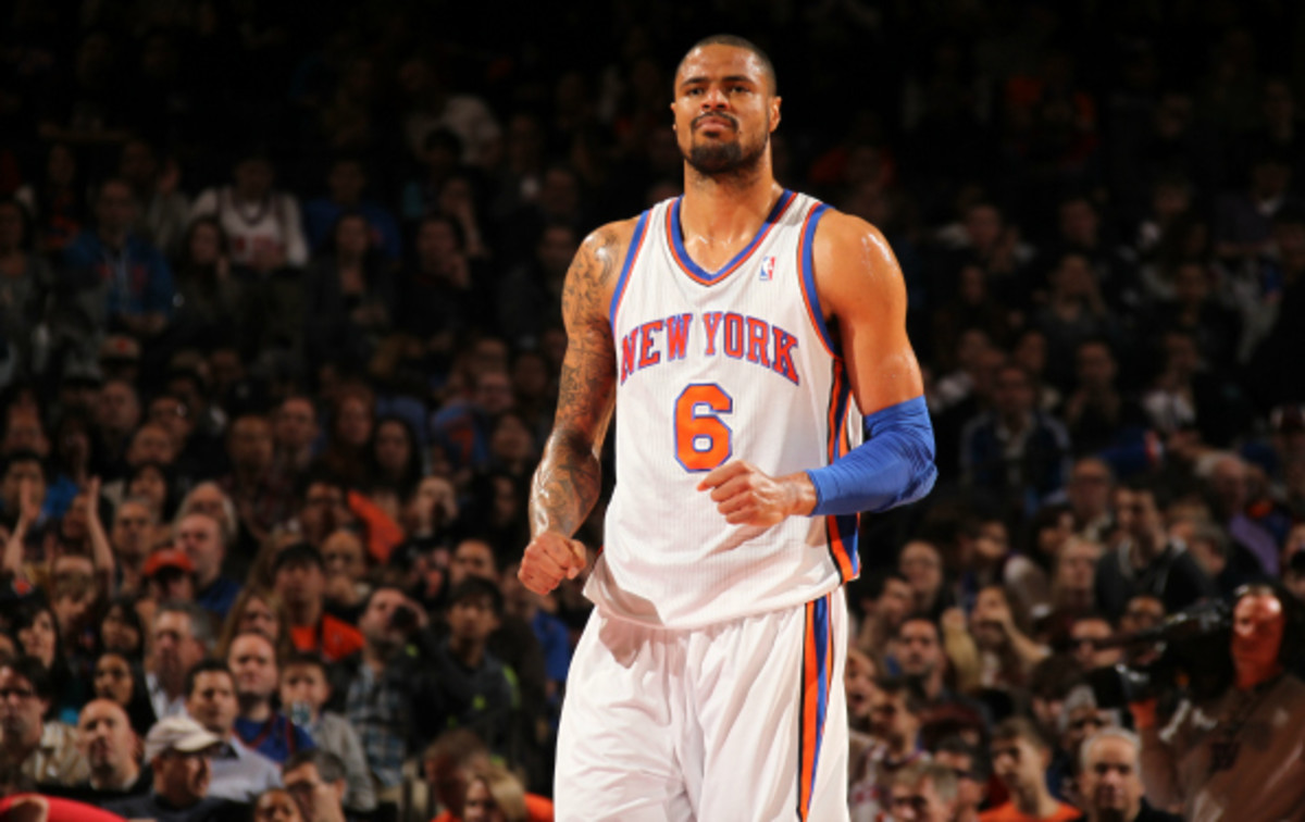 Tyson Chandler won the Defensive Player of the Year award in 2012. (Nathaniel S.Butler/National Basketball)