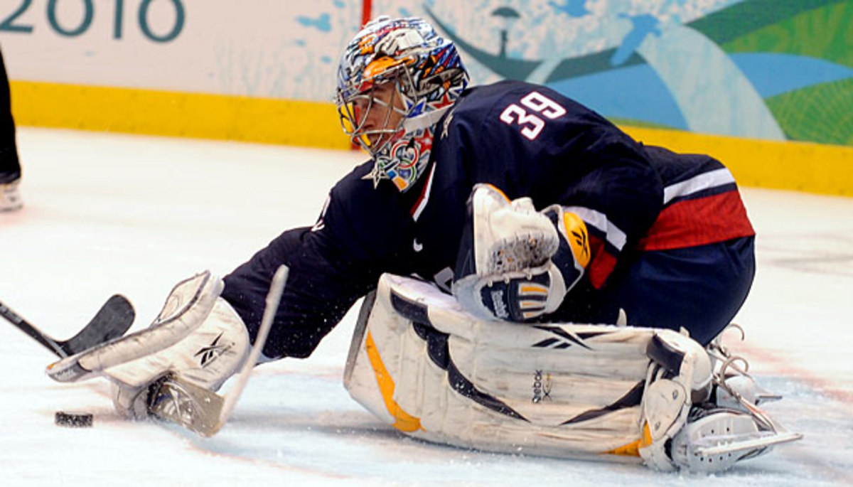 Goaltender Ryan Miller will likely be on the 2014 U.S. men's Olympic hockey team.