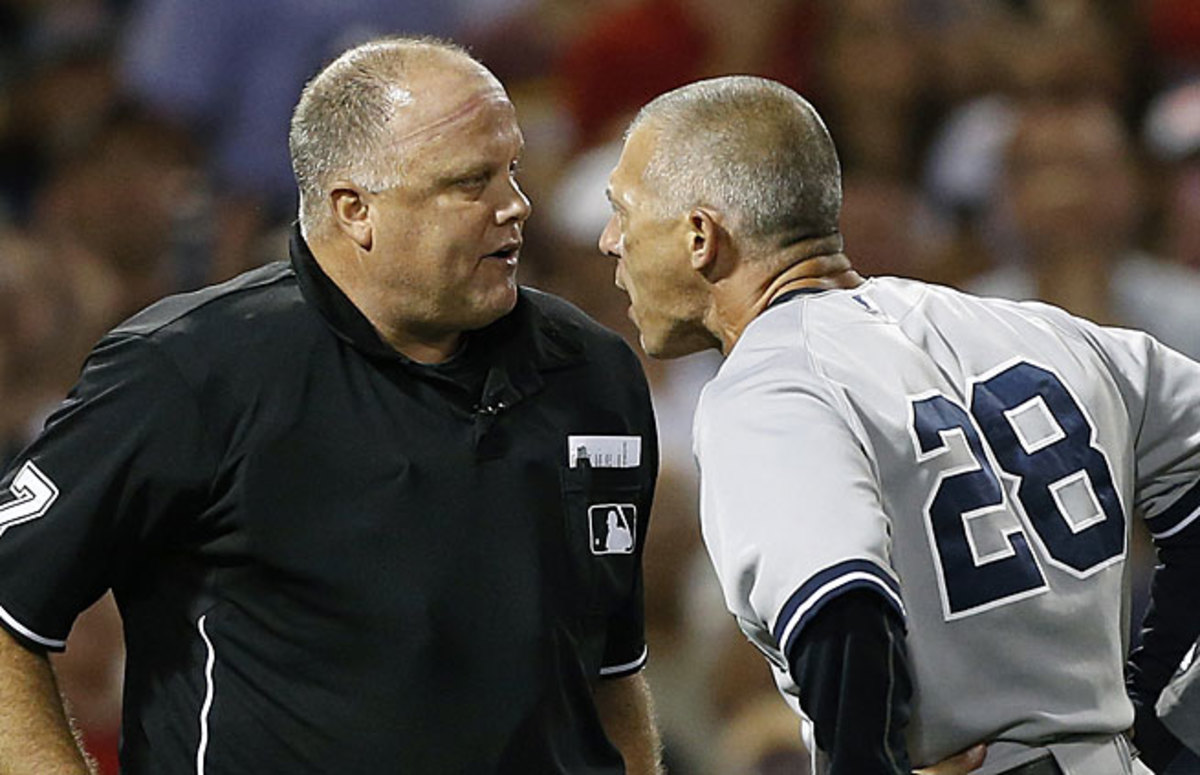 Joe Girardi was livid after Alex Rodriguez was drilled by Ryan Dempster in Boston on Sunday.
