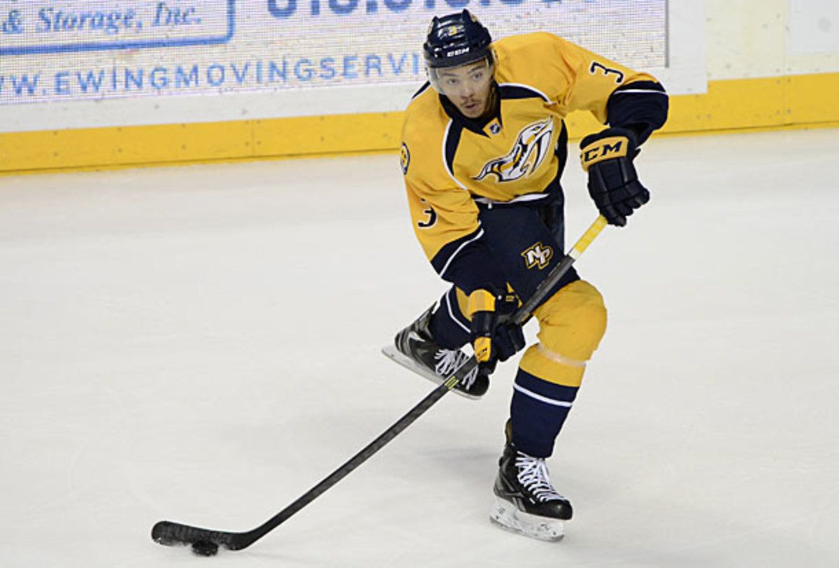 Seth Jones of the Nashville Predators in Team USA's bubble for the Sochi Olympics.