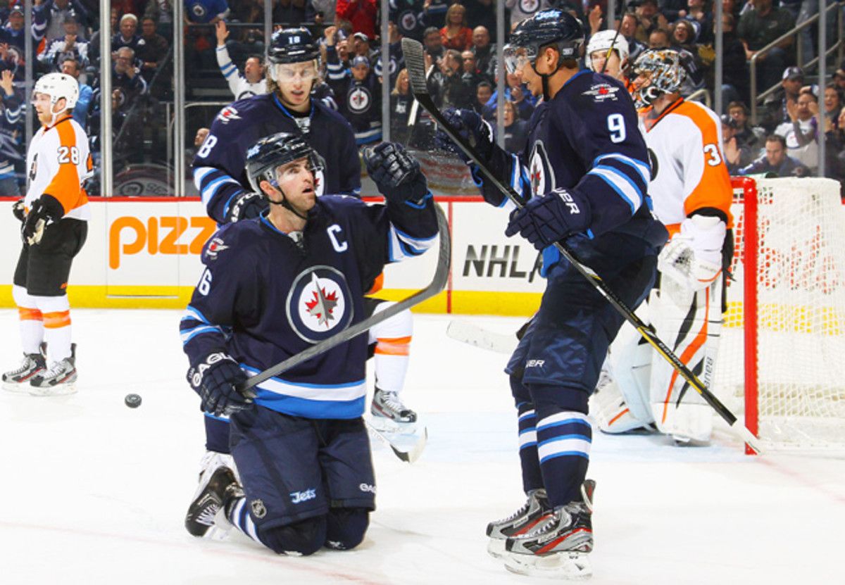 The Jets moved from Atlanta after the 2010-11 season but remain in the Southeast Division. (Jonathan Kozub/Getty Images)