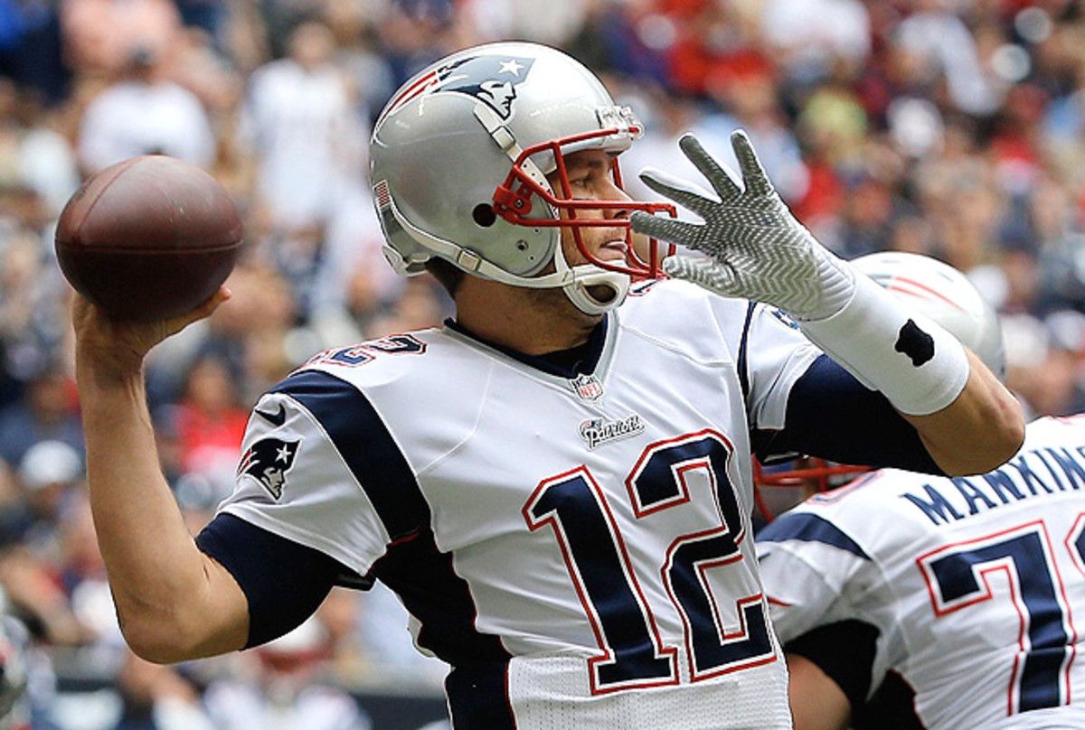 Tom Brady has thrown for 1,443 yards and tossed 10 touchdowns in his last four games.