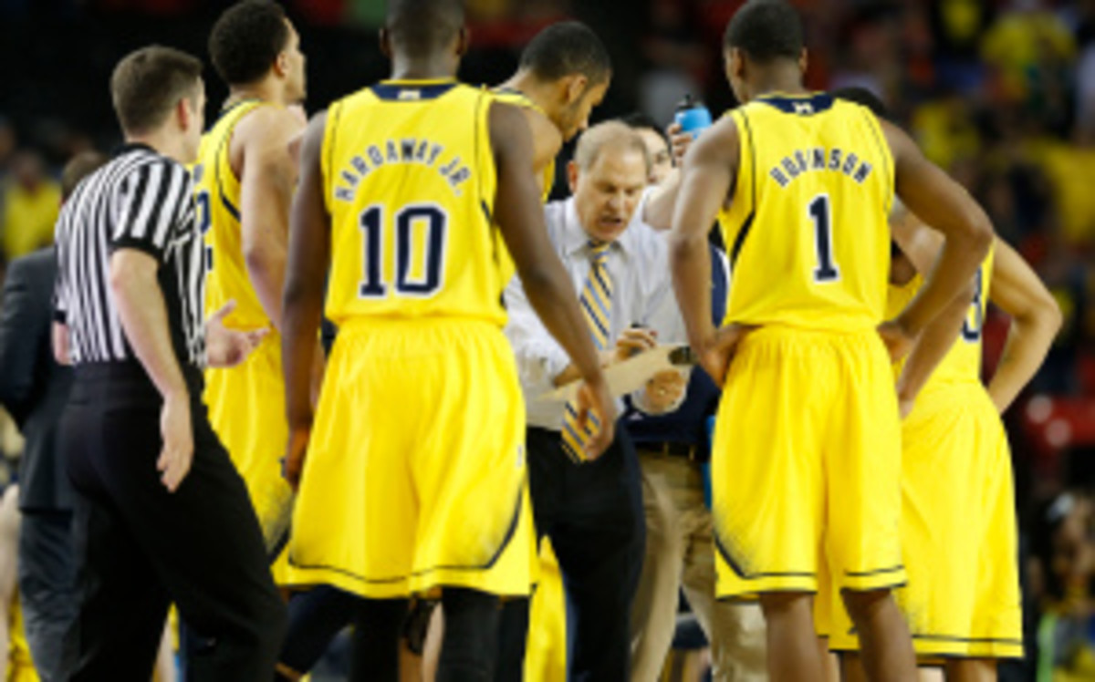 John Beilein signed an extension on Wednesday to remain at Michigan through 2018-19. (Lexington Herald-Leader/Getty Images)