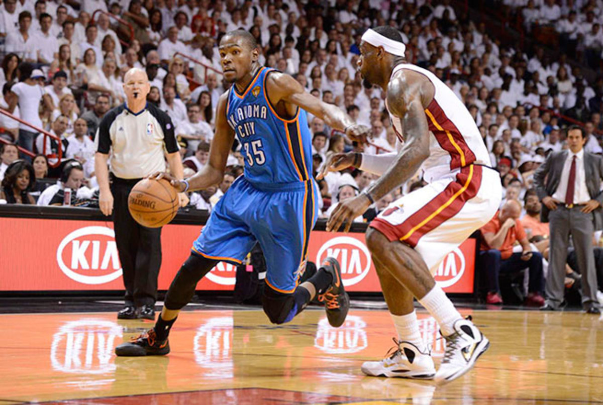 Can Kevin Durant and the Thunder squelch LeBron James and the Heat's three-peat hopes in '13-14?