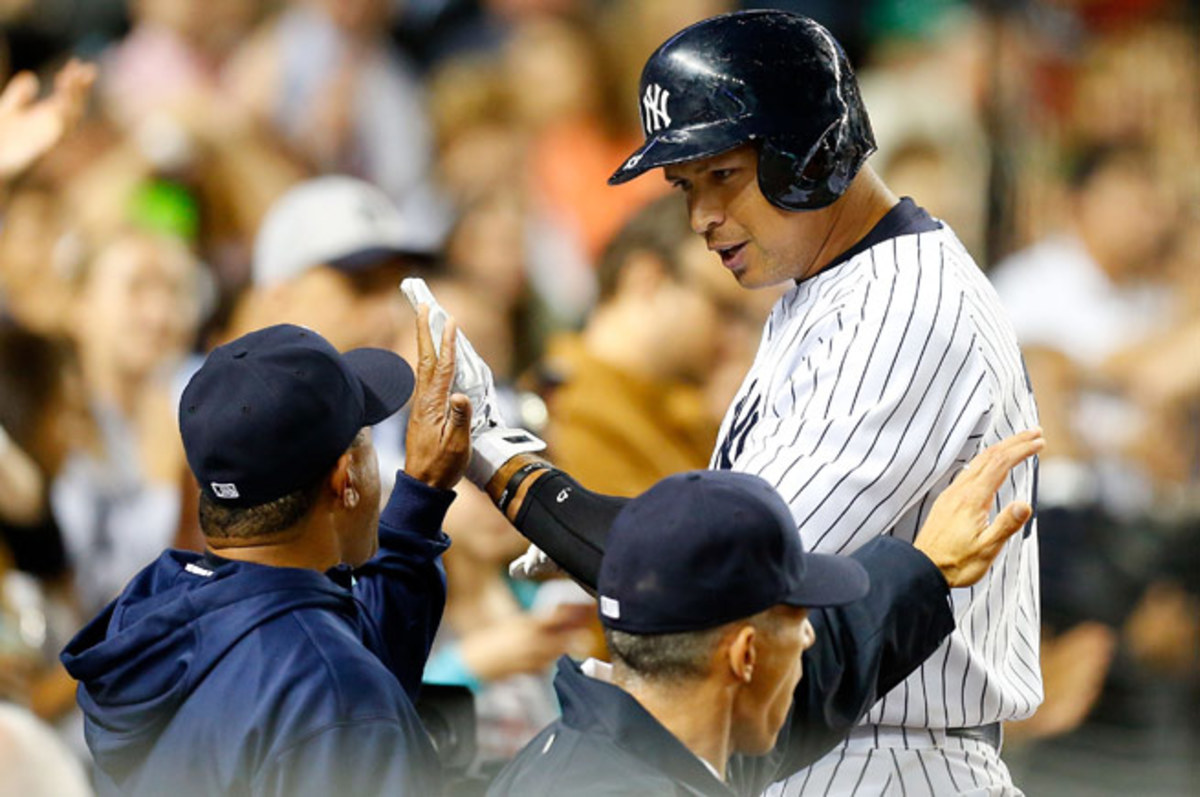 Alex Rodriguez passed Lou Gehrig on the Yankees' all-time grand slam list on Sept. 20.