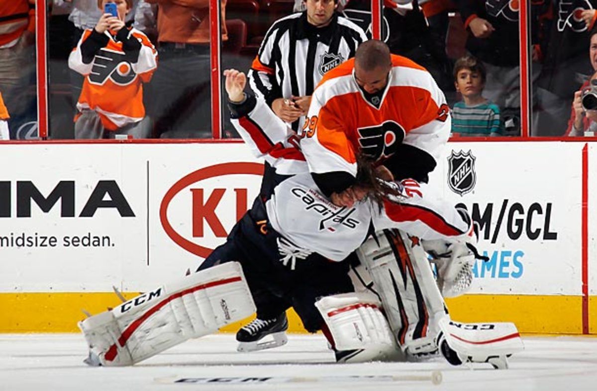 Braeden Holtby fight