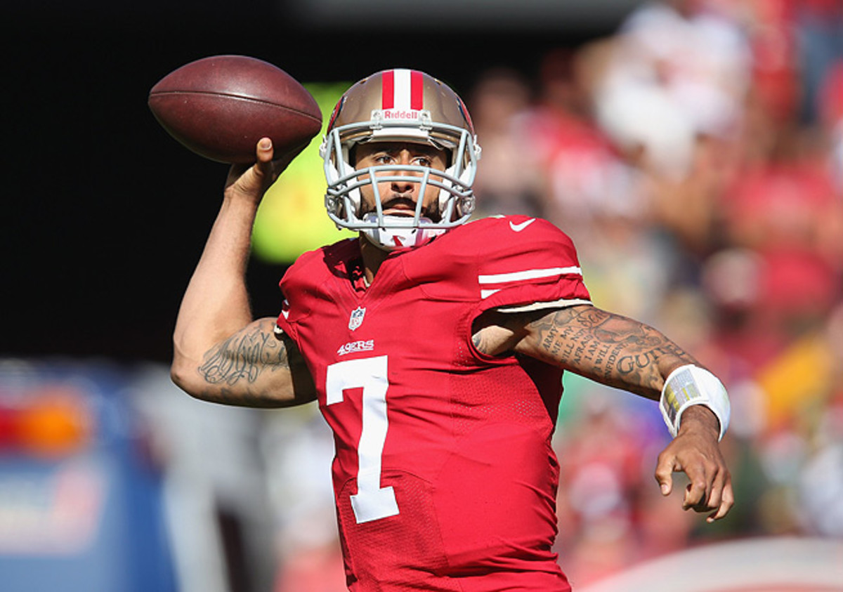 It looks like Colin Kaepernick's first full season as a starting quarterback will be worth the fantasy hype.