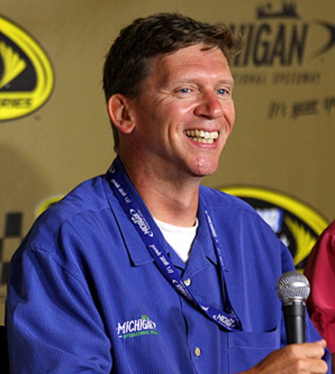 Michigan International Speedway president Roger Curtis hopes that Brad Keselowski, who was born in Michigan, will win a Cup race in his home state.