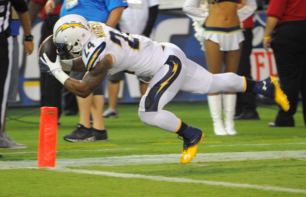 Ryan Mathews started his 2013 season with a bang. (AP/Denis Poroy)