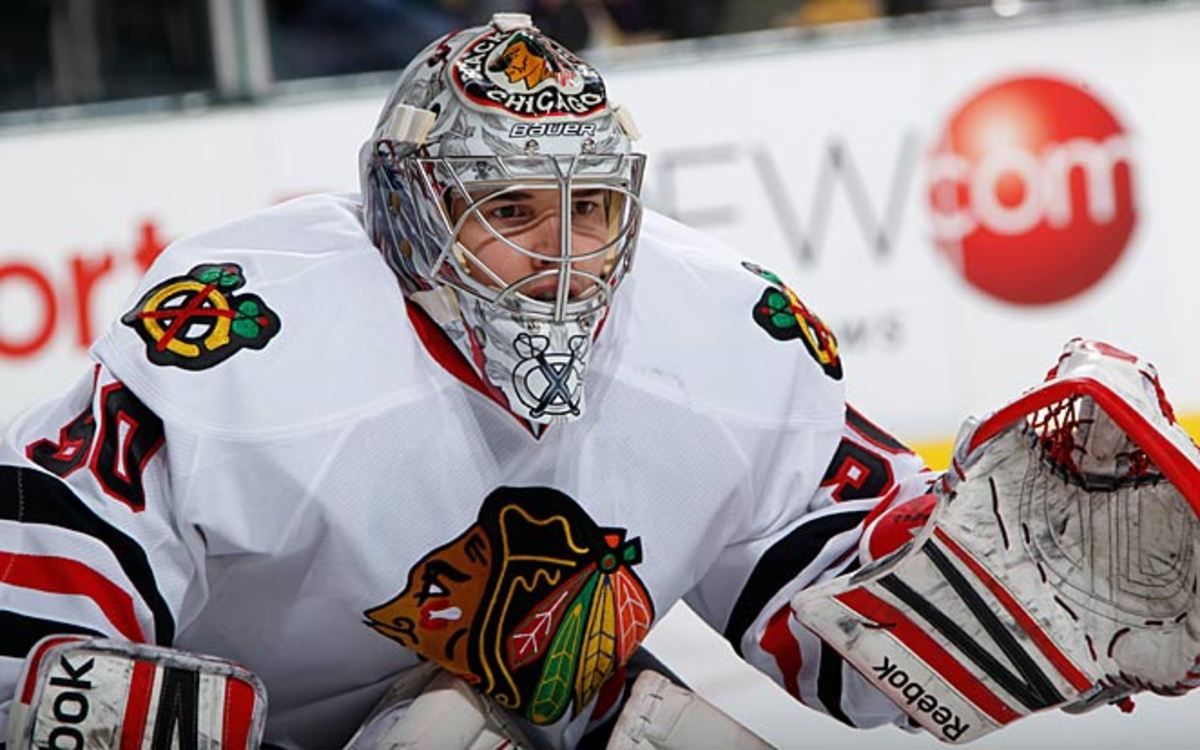 Corey Crawford had his share of doubters, but Blackhawks GM Stan Bowman wasn't one of them.
