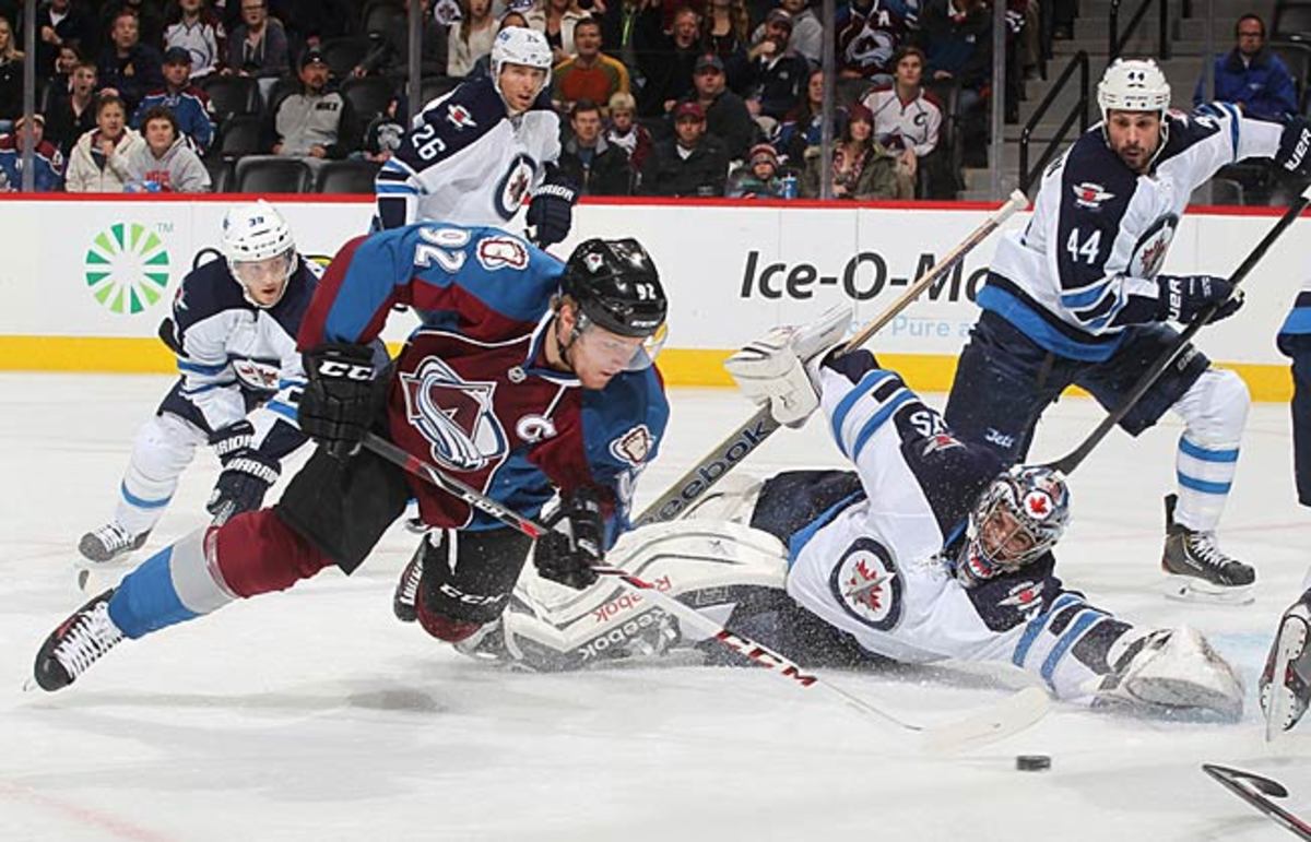 Captain Gabriel Landeskog and his red hot Avalanche got off to a franchise record 10-1-0 start.