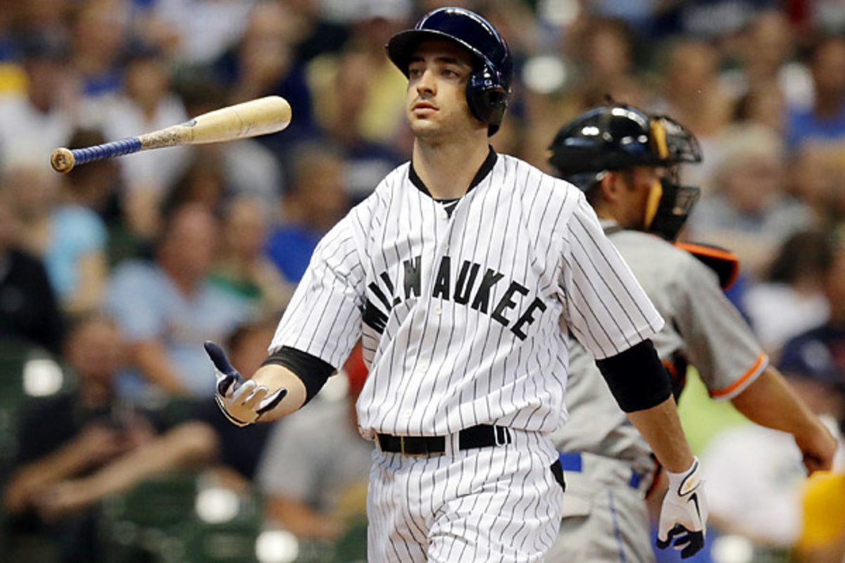 Braun admitted to using an unspecified cream and lozenge during his 2011 MVP season. (Morry Gash/AP)