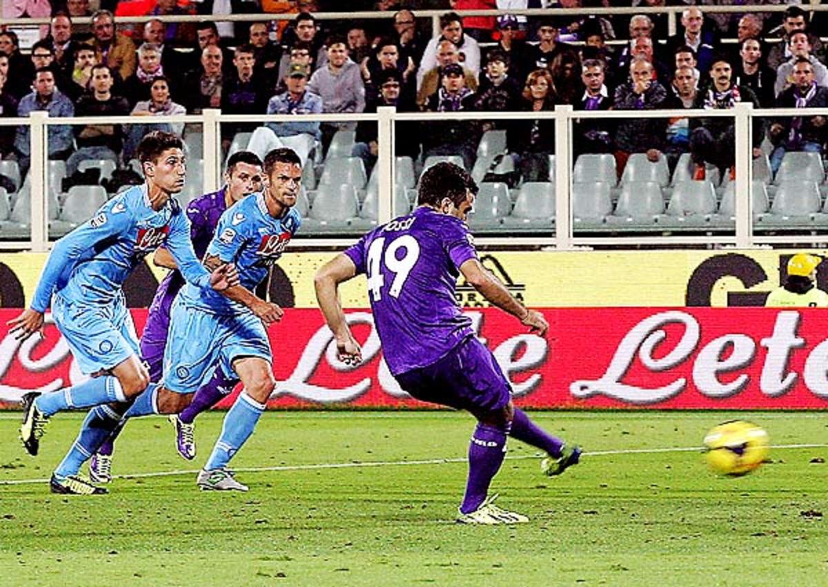 Finally healthy, Giuseppi Rossi leads Serie A with nine goals for Fiorentina.