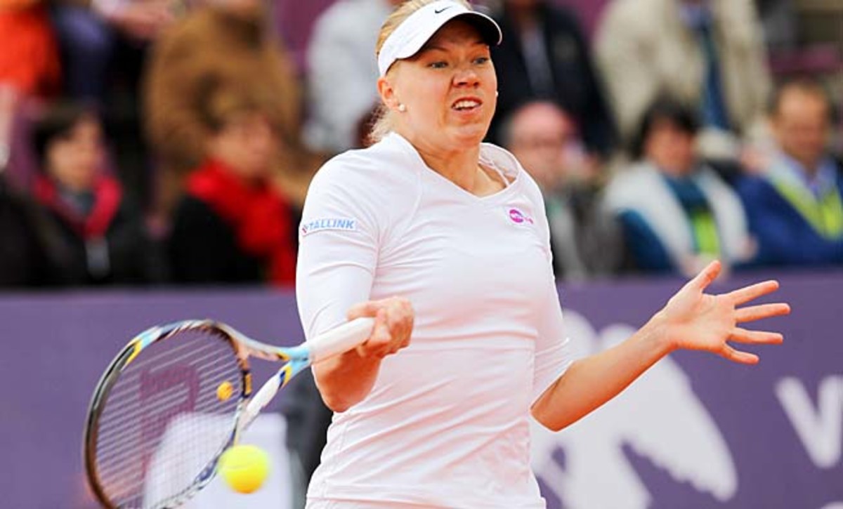 Estonia's Kaia Kanepi made the French Open quarterfinals last year.
