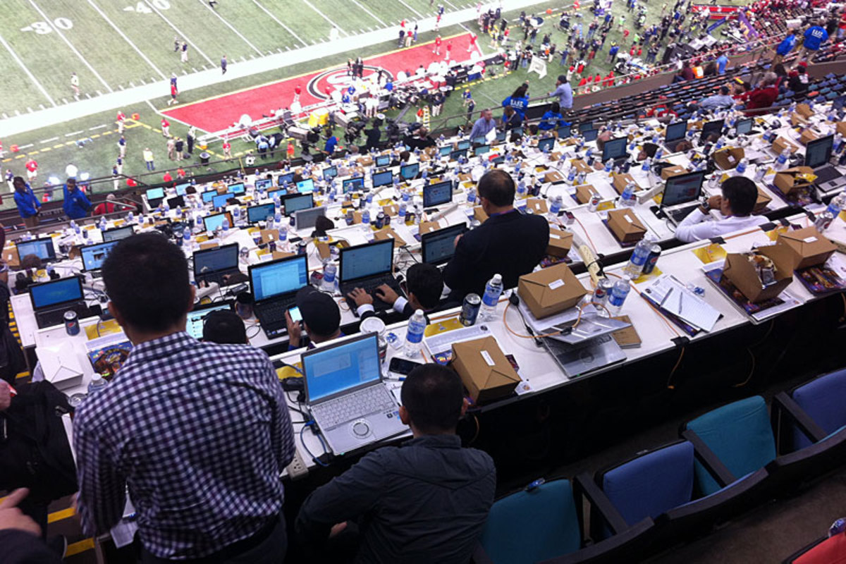 One big challenge—finding the unique story amid the proliferation of NFL media.