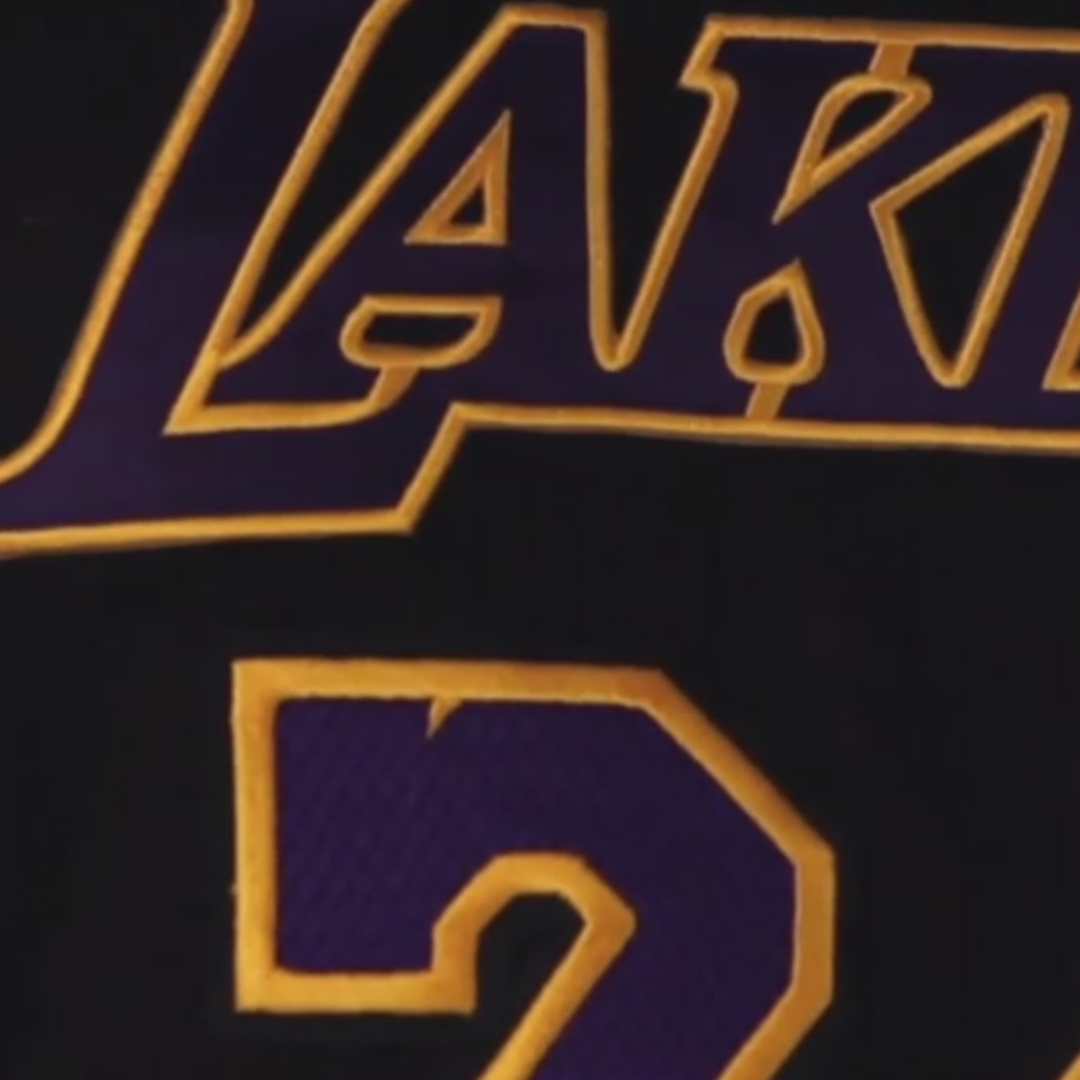 Lakers tease new black 'Hollywood Nights' alternate jerseys in video
