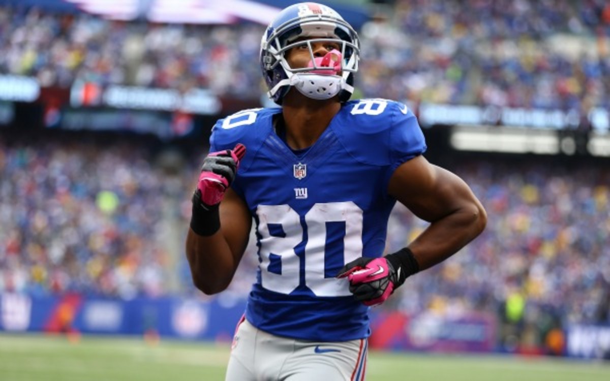 Victor Cruz has agreed to a five-year extension with the Giants. (Al Bello/Getty Images)