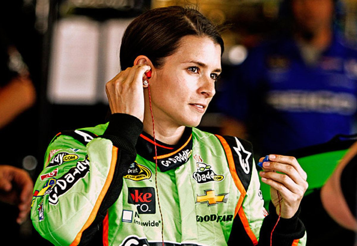 Danica Patrick's used to getting an earful from naysayers and she isn't fazed by Kyle Petty.