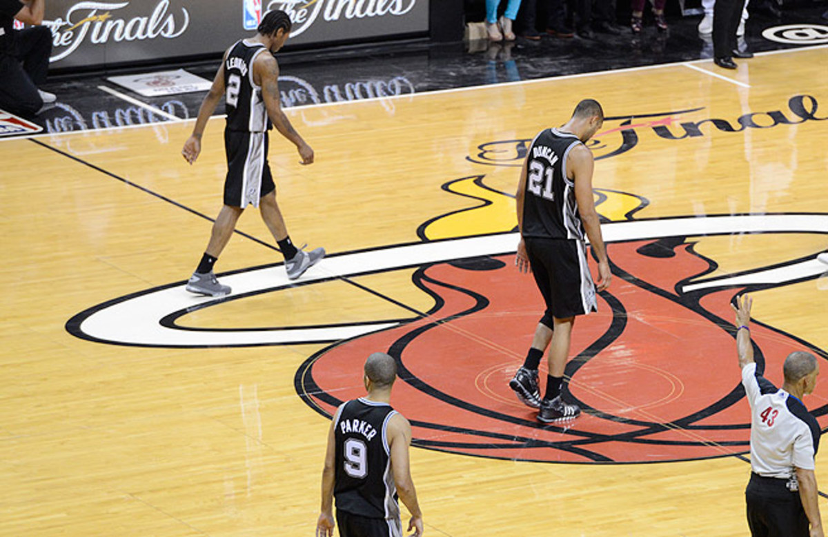 The Spurs had two chances to close out the Heat, but eventually fell in seven games.