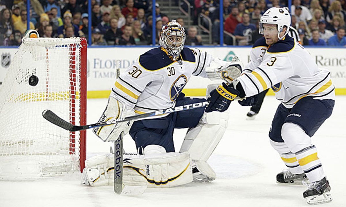 Goalie Ryan Miller has been suffering through the Sabres' thoroughly disappointing season.