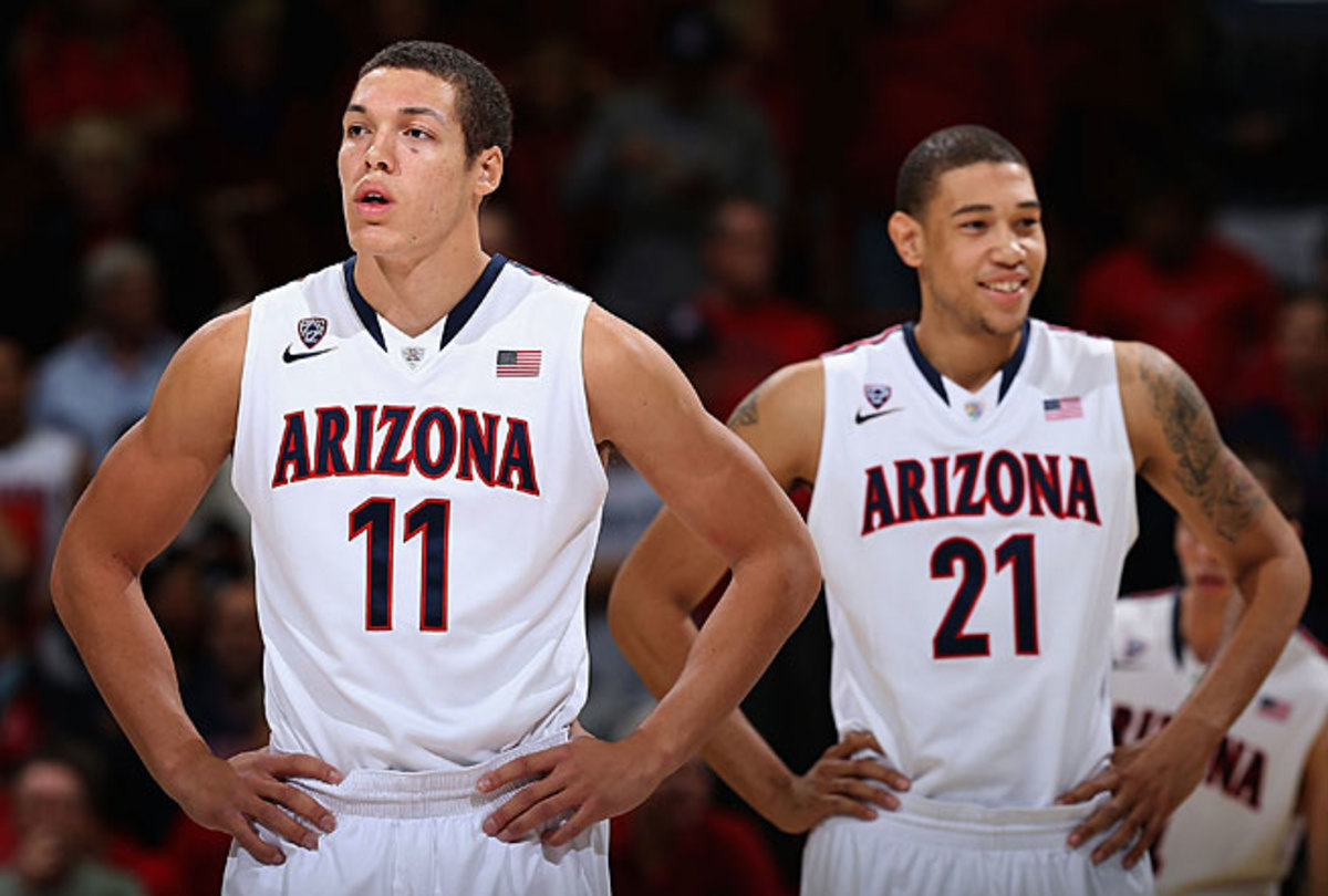 Aaron Gordon (left) and Brandon Ashley have helped the Wildcats to a 13-0 start.