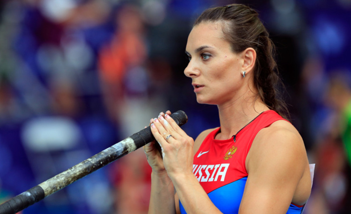 Russian Pole Vaulter Condemns Homosexuality Protesting Athletes