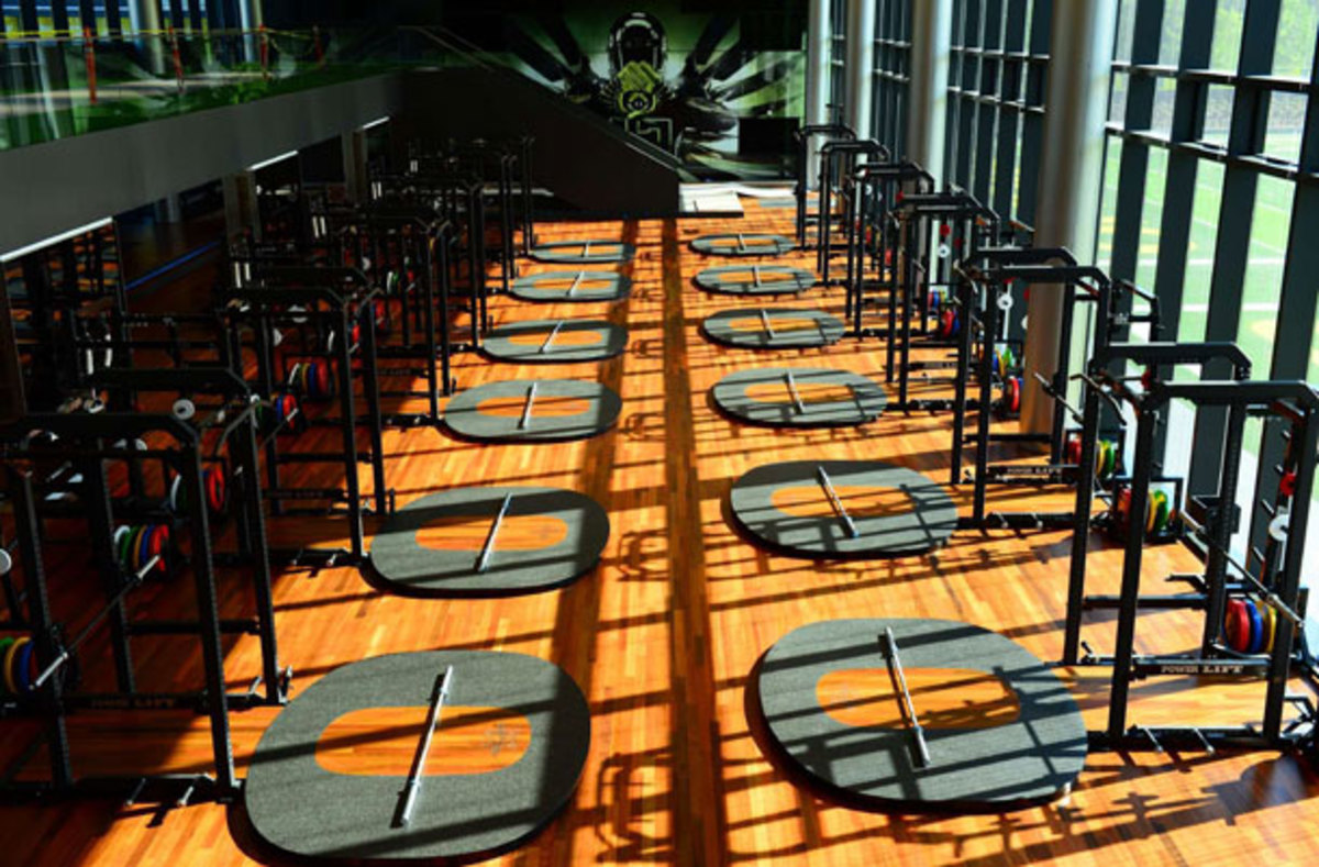 Oregon's football facility