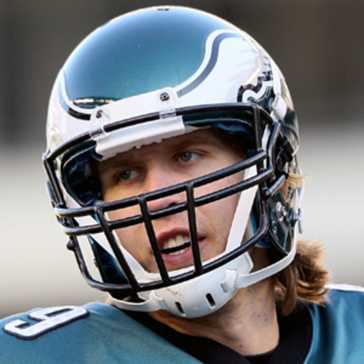 Nick Foles may not fit the dual-threat demands of new Eagles coach Chip Kelly's scheme. (Alex Trautwig/Getty Images)