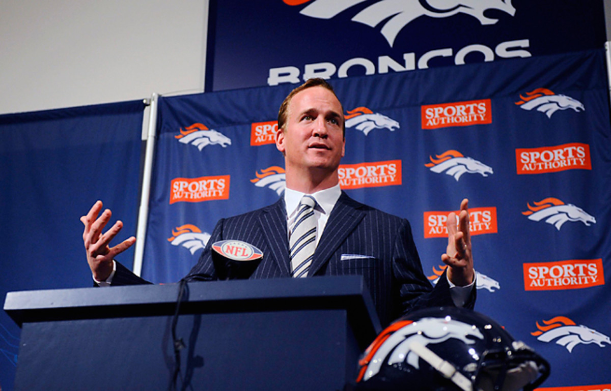 Peyton Manning's ease in front of a microphone likely will make him a wanted man by TV executives.