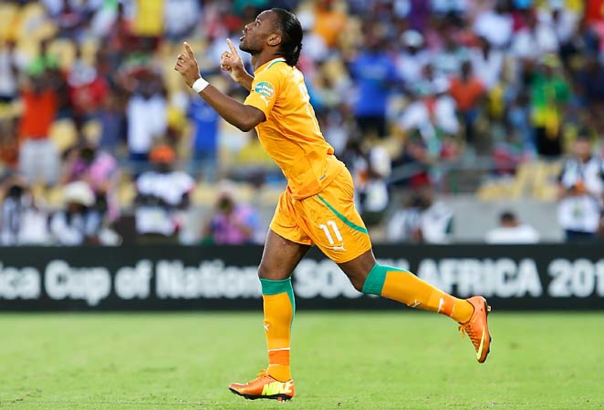 Didier Drogba is currently seeking his first Africa Cup of Nations title with Ivory Coast.