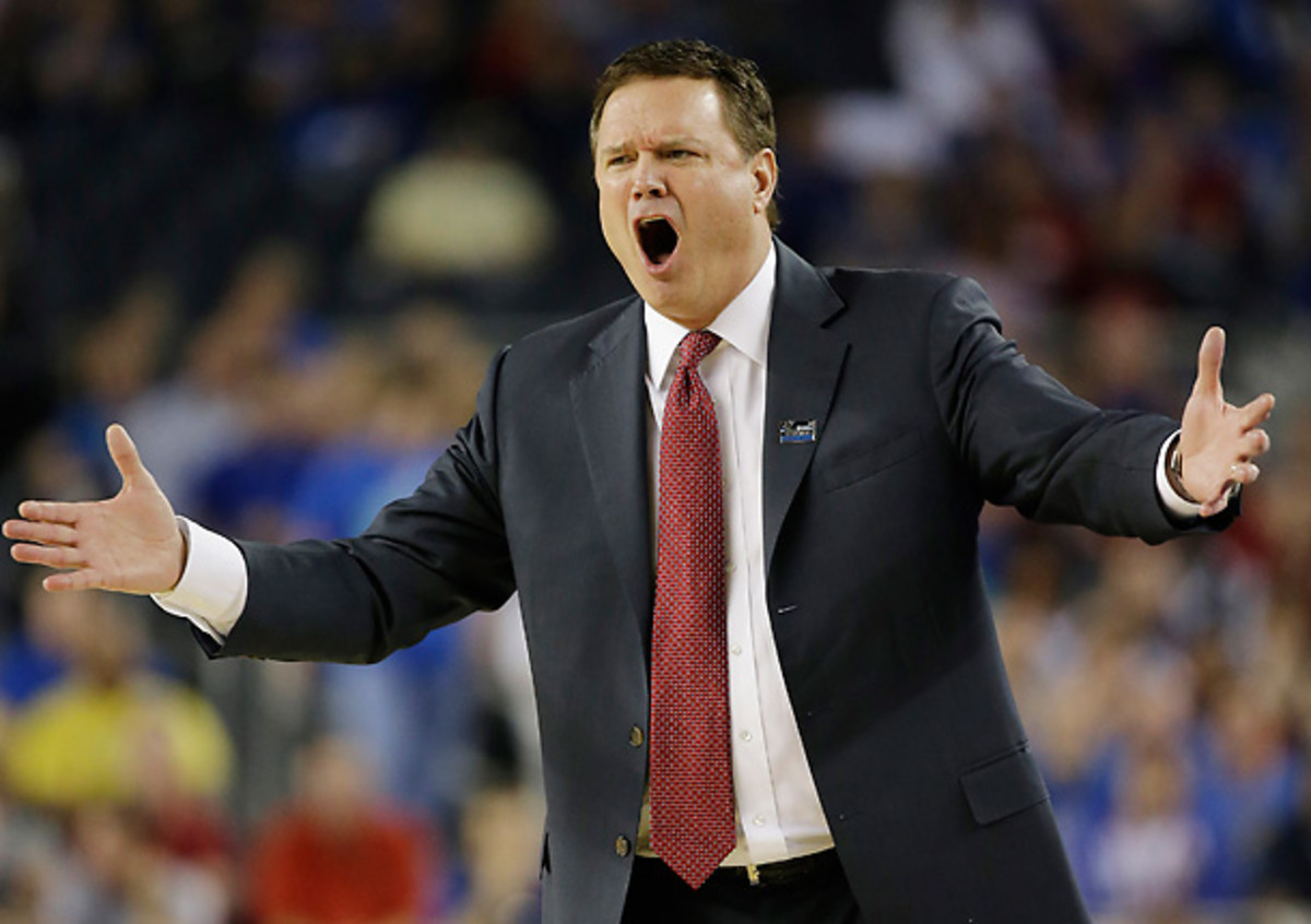 Bill Self just landed the top prep prospect in the country, now he needs to make all the pieces fit for next year. [David J. Phillip/AP]