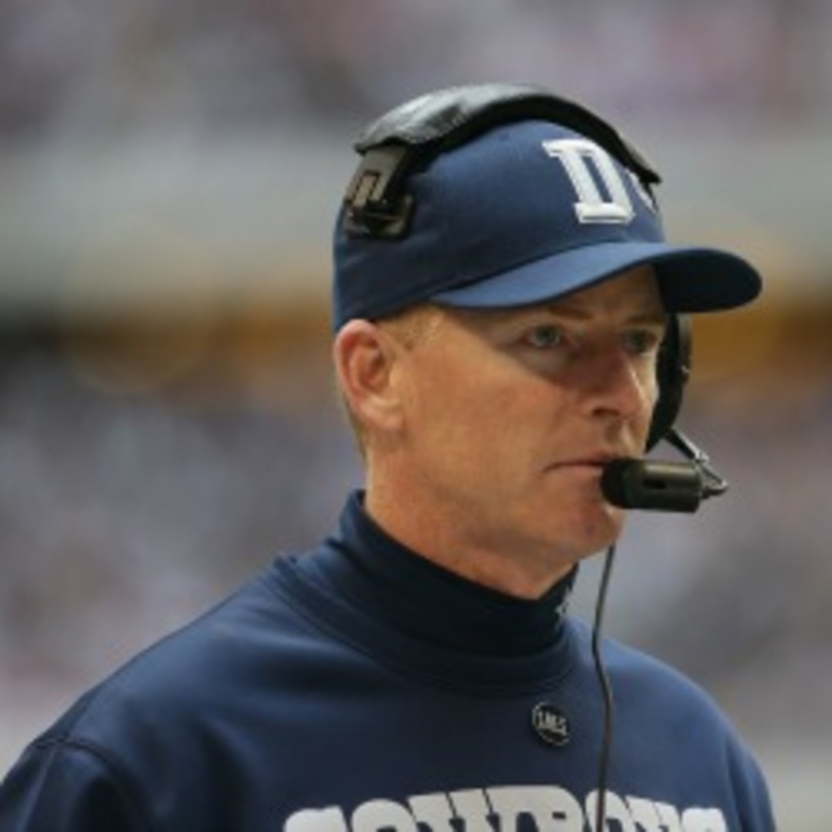 Cowboys head coach Jason Garrett was criticized for his play-calling during the Cowboys' 8-8 season. (Ronald Martinez/Getty Images)
